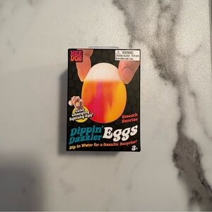 Nee Doh Dippin' Dazzler Egg Smooth Sunrise